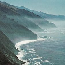 Rugged California Coast - Misty View - Along Highway 1 - Postcard PC2587 picture