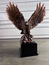 Majestic Bronze Color Eagle Trophy 9 Inches Tall, 7 inches wide picture