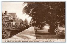 1915 Scenic View Street House Palms San Francisco California CA Vintage Postcard picture