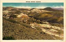 Vintage Postcard- Nevada Mining Country Early 1900s picture