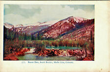  Moffat Raod Beaver Dam Boulder Railroad Train Pre-1907 Postcard Colorado  picture