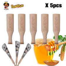 5X HONEYPUFF Cigarette Wood Filter Tips Honey Flavored Wooden Mouth Filter Tips picture