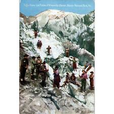 Vintage Postcard Upper Ice Fields Nisqually Glacier Rainier National Park TD9-W2 picture