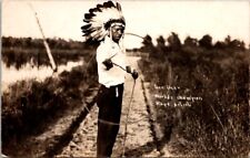 Postcard Lee Deer Champion Rope Artist posted 1915 Minneapolis Minnesota MN O499 picture