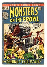 Monsters on the Prowl #17 GD 2.0 1972 Low Grade picture