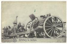War Postcard G J Kavanaugh 1910s VTG Postcard Department Artillery in Action  picture