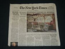 2020 MAY 2 NEW YORK TIMES - REOPENINGS EXPOSE U. S. DIVISIONS picture