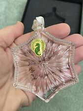 NEW 2019 Waterford Snow Crystal Large Snowflake Christmas Ornament 3 5/8