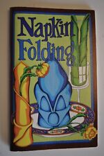 Vintage Napkin Folding Booklet Irena Chalmers Potpourri Press 1978 picture