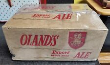 Scarce 1963 Olands Export India Pale Ale Beer Box, 12 Can Case picture