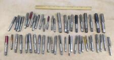 VTG Lot Of 52 Tap & Die Threading Drills Wrench Honing Tools Greenfield TRW  picture