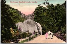 Aviary at Alum Rock Park, San Jose, California - Postcard picture