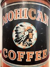 Vintage Mohican Coffee Tin Can 1 lb., The Mohican Co., New York, NY picture