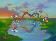 A Message To Minnie - Jim Warren - Limited Edition Giclée on Canvas Mickey picture