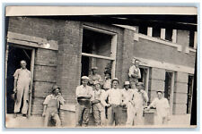 Postcard School Construction Occupational c1920's RPPC Photo Unposted picture