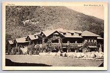 The Inn Bear Mountain New York NY Vintage B/W Postcard picture