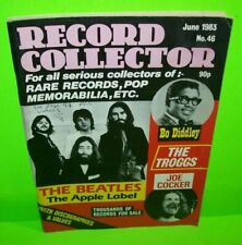 Record Collector Magazine June 1983 The Beatles Bo Diddley Troggs Joe Cocker picture