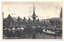 Denmark The Stock Exchange Copenhagen Børsen Vintage 1930s Postcard Cover picture