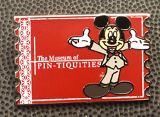 disney pin 70966 Mickey Mouse museum of pin-tiquities antiquities stamp ticket picture