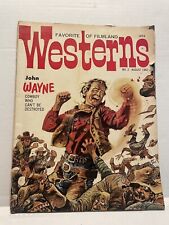 Famous Westerns of Filmland Warren  #2 August 1960 John Wayne Cover Magazine picture