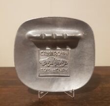 Vintage Chevy Camaro By Tom Henry  RWP Pewter Ashtray picture