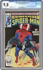 Spectacular Spider-Man Peter Parker #76 Tattooz Not Included CGC 9.8 1983 picture