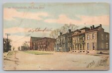 Postcard MD Highlandtown View Bank Street Child Standing Residential Section J3 picture