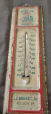 Vintage Happy Jim Advertisement Thermometer (Red Lion, Pa) picture