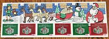Montana Santa, Sled, Reindeer Theme Instant SV Lottery Ticket Set ,no cash value picture