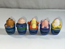 1997 Winnie The Pooh Mini Honey Pot Markers Set Of 5 (Read Below)  picture