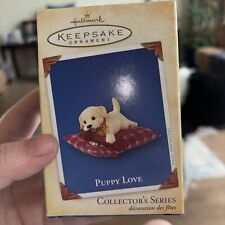 2004 Hallmark Keepsake Ornament Puppy Love Collector's Series Labrador Dog box picture