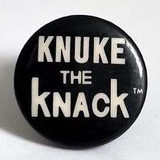 RARE Vintage 1979 KNUKE THE KNACK button 1