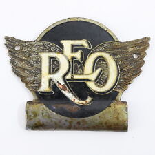 REO Model F Wagon 1920s era Metal Car Emblem Radiator Badge 4” Original Wings picture