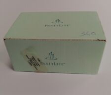 PartyLite Box (6) Scent Plus Square Votives Vanilla/Ivory Candles K0211 NOS picture