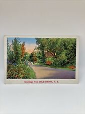 Vintage Postcard Greetings From Cold Brook, New York picture