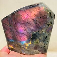 2.28lb Top Natural Purple Labradorite Quartz Crystal Mineral Specimen Healing picture