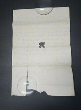1835 Letter Overseer of the Poor Etna Maine To Brownville Maine picture