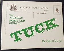 ***VINTAGE 1977 GUIDE TO TUCK POST CARDS BOOKLET***AUTHOR SIGNED picture