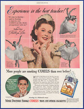 Vintage 1948 CAMEL Cigarettes Tobacco Ballet Star Kathryn Lee 40's Print Ad picture