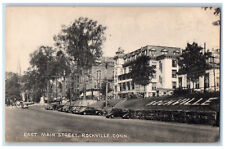 c1940's East Main Street Rockville Connecticut CT Vintage Posted Postcard picture