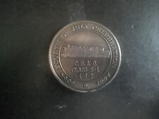 Creston Iowa Railroad coin/medal Large 39mm picture