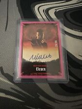 Stranger Things Topps Millie Bobby Brown (Eleven) Pink Autograph Card #26/89 picture