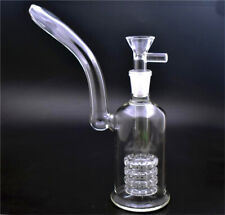 8inch Small Glass Bong Clear Glass Water Pipe Smoking Hookah Bongs with 14.5mm picture