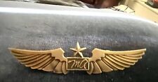 Muse Air Pilot Wings Hat Badge Airline Texas Airlines Scarce Obsolete Wing picture