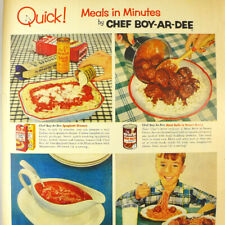 Chef Boy-Ar-Dee Vintage Print Ad picture
