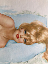 1970 Sexy Playboy Alberto Vargas pinup print (PLT) picture
