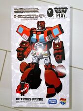 Bearbrick x Transformers Optimus Prime BAPE 200% Red Medicom Toy BE@RBRICK japan picture