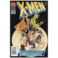 X-Men #38 Deluxe newsstand 1991 series Marvel comics VF+ [b* picture
