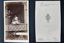 Wilson, Aberdeen, Valerie Pirie Vintage cdv albumen print.Valerie (1861-1920), picture