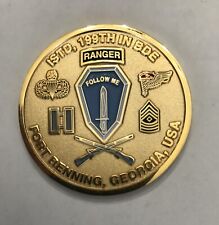 U.S. Army Ranger Challenge Coin Fort Benning Georgia ISTD  NEW picture